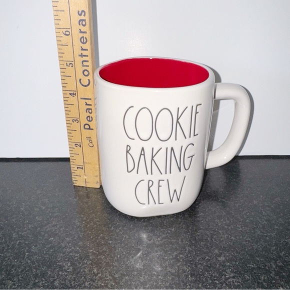 Rae Dunn "Cookie Baking Crew" Collectors Mug~Christmas Hoilday Coffee Cocoa Tea - Picture 10 of 12